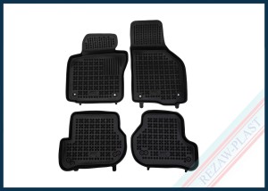 Dywaniki podłogowe czarne pasują do: Volkswagen SCIROCCO III 2008 - 2017
