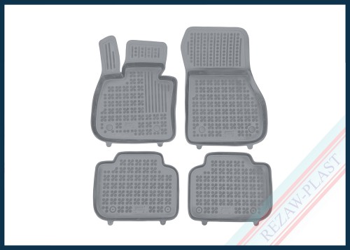 Dywaniki podłogowe szare pasują do: BMW X2 II (U10) 2023 -