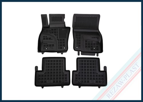 Floor mats black fit to: Mazda CX-60 2022 -