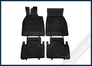 Dywaniki podłogowe czarne pasują do: Mercedes EQE V295 2022 -