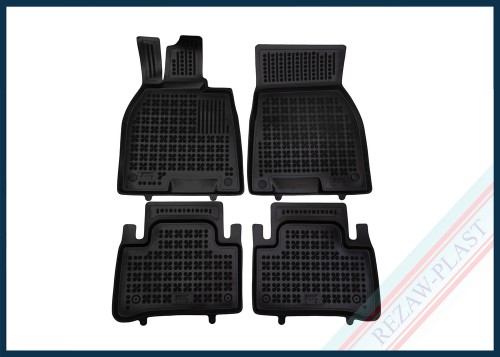 Floor mats black fit to: Mercedes EQE V295 2022 -