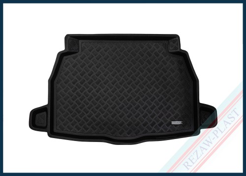 Trunk mat PE with rubber surface fits to: Toyota C-HR I 2016 - 2023