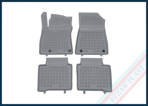 Dywaniki podłogowe szare pasują do: Kia NIRO II 2022 -