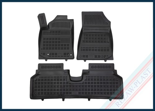 Floor mats black fit to: Kia NIRO EV II 2022 -