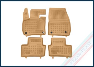 Dywaniki podłogowe beżowe pasują do: Peugeot E-308 III 2023 -