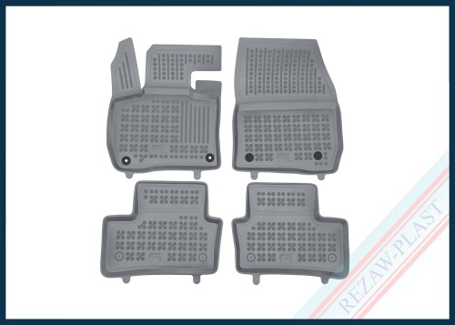 Dywaniki podłogowe szare pasują do: Peugeot E-308 III 2023 -