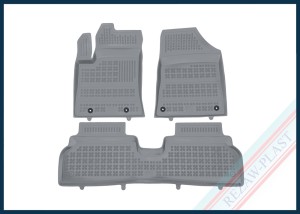 Dywaniki podłogowe szare pasują do: Hyundai KONA II 2023 -