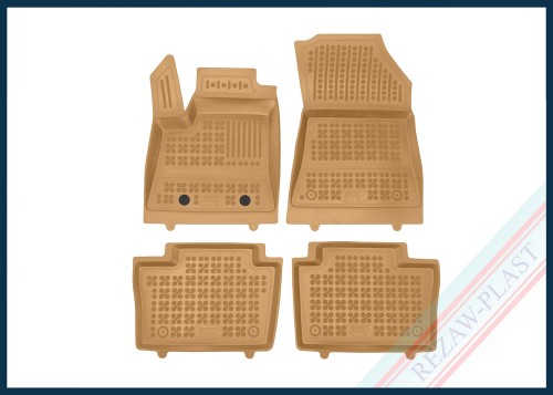 Floor mats beige fit to: Renault AUSTRAL 2022 -