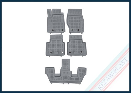 Floor mats grey fit to: Jeep GRAND CHEROKEE WL 2022 -