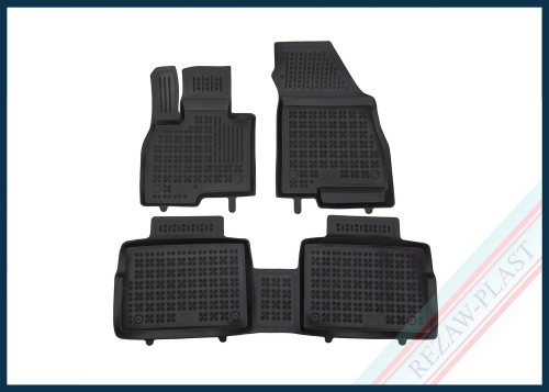 Dywaniki podłogowe czarne pasują do: Jaecoo 7 2023 -