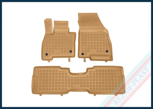 Dywaniki podłogowe beżowe pasują do: Jaecoo 7 2025 -