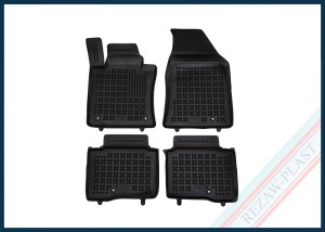 Dywaniki podłogowe czarne pasują do: KGM ACTYON 2024 -