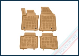 Dywaniki podłogowe beżowe pasują do: KGM Torres 2025 -