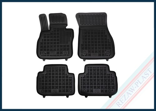 Floor mats black fit to: BMW 1 (F40) 2019 - 2024, 2 (F44) Gran Coupe 2019 -