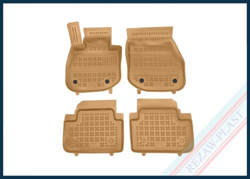 Dywaniki podłogowe beżowe pasują do: BMW iX1 X-Drive 2023 -