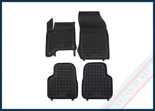 Dywaniki samochodowe TPE (gumowe) czarne pasują do: Peugeot 2008 II 2024 -