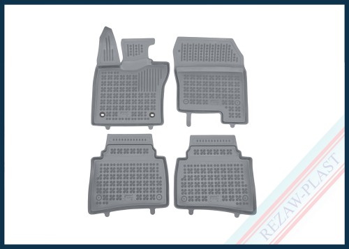 Dywaniki samochodowe TPE (gumowe) szare pasują do: Toyota PRIUS V (XW60) 2025 -