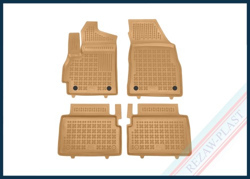 Floor mats beige fit to: Omoda 5 2022 -