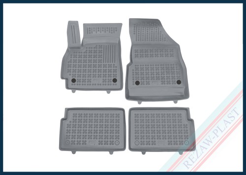 Dywaniki podłogowe szare pasują do: Omoda 5 2024 -