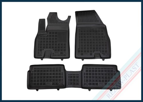 Dywaniki samochodowe TPE (gumowe) czarne pasują do: Omoda E5 2024 -