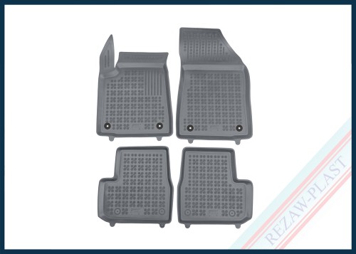 Dywaniki samochodowe TPE (gumowe) szare pasują do: Citroen C3 IV 2024 -