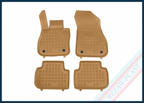 Dywaniki podłogowe beżowe pasują do: BMW 1 (F70) 2024 -