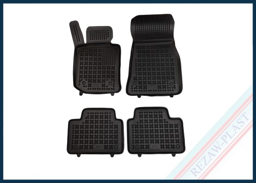 Floor mats black fit to: BMW 3 (G20, G21) 2018 -