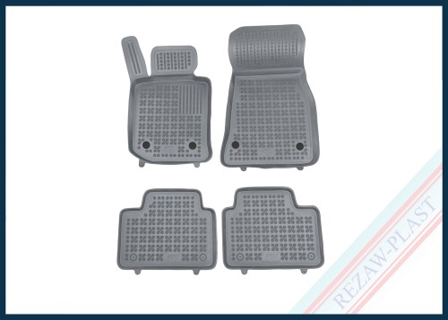 Floor mats grey fit to: BMW 3 (G20, G21) 2018 -