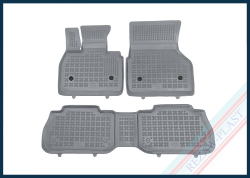 Dywaniki podłogowe szare pasują do: BMW iX (I20) 2021 -