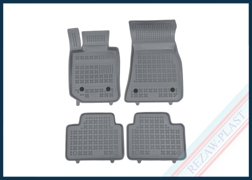 Floor mats grey fit to: BMW 3 (G20, G21) 2018 -