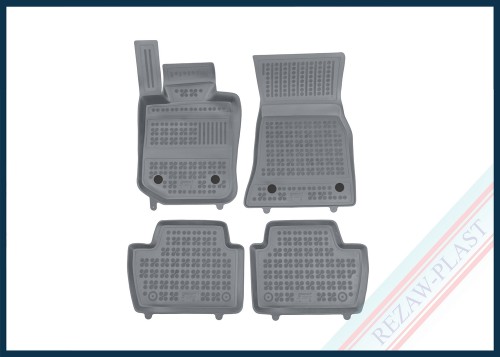 Dywaniki podłogowe szare pasują do: BMW 4 (G23), M4 (G83) 2024 -