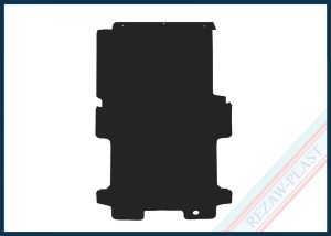 Wykładzina Cargo pasuje do: Ford TRANSIT CUSTOM II 2024 -, Volkswagen TRANSPORTER T7 2025 -