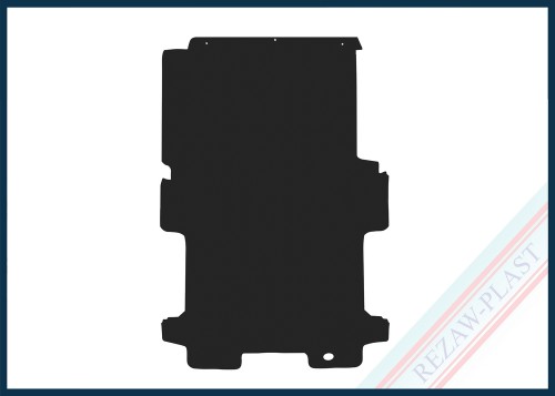 Wykładzina Cargo pasuje do: Ford TRANSIT CUSTOM II 2024 -, Volkswagen TRANSPORTER T7 2025 -