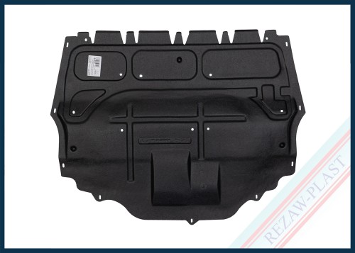 Osłona dolna silnika pasuje do: Audi A1 I 8X, Seat CORDOBA II, IBIZA III, IV, TOLEDO IV, Skoda FABIA I, II, III, RAPID, ROOMSTER, PRAKTIK, Volkswagen POLO IV, V
