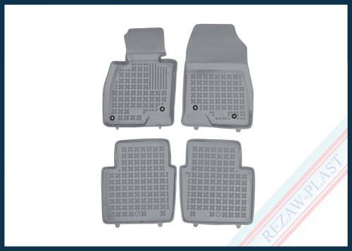 Floor mats grey fit to: Mazda 6 III 2012 - 2023