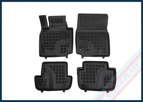 Floor mats black fit to: Mazda MX-30 2020 -