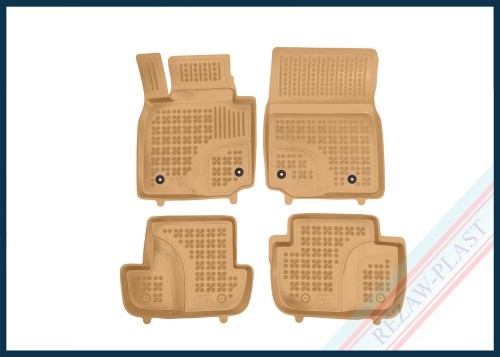Floor mats beige fit to: Mazda MX-30 2020 -