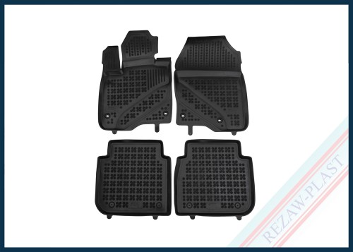 Floor mats black fit to: Honda CR-V VI e:PHeV 2023 -