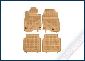 Dywaniki podłogowe beżowe pasują do: Honda CR-V VI e:PHeV 2023 -
