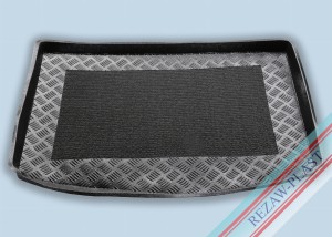 Trunk mat with non - slip fits to: Alfa Romeo MITO 2008 - 2018