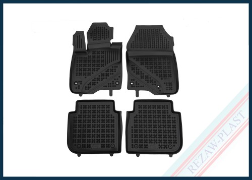 Floor mats black fit to: Honda CR - V VI e:HeV 2023 -