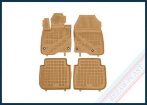 Dywaniki podłogowe beżowe pasują do: Honda CR - V VI e:HeV 2023 -
