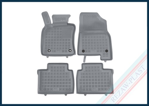Dywaniki samochodowe TPE (gumowe) szare pasują do: Toyota CAMRY VIII (XV80) 2024 -