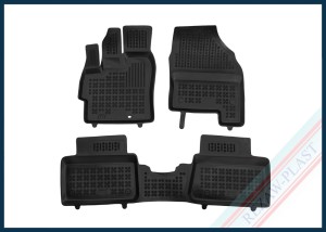 Dywaniki podłogowe czarne pasują do: Toyota YARIS CROSS 2024 -