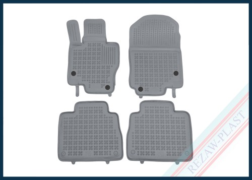Dywaniki podłogowe szare pasują do: Mercedes GLE II W167 2019 -