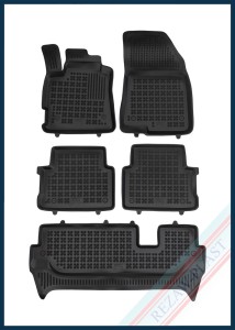 Dywaniki podłogowe czarne pasują do: Dacia JOGGER 2023 -