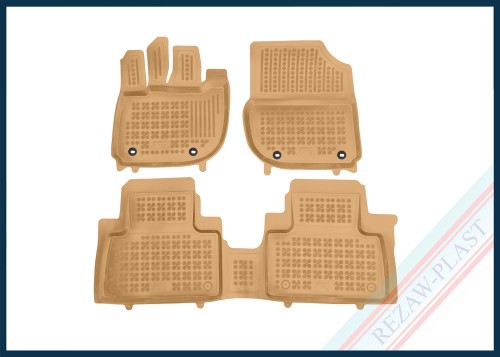 Floor mats beige fit to: Honda e:Ny1 2023 -