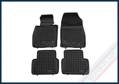 Floor mats black fit to: Mazda 6 III 2012 - 2023