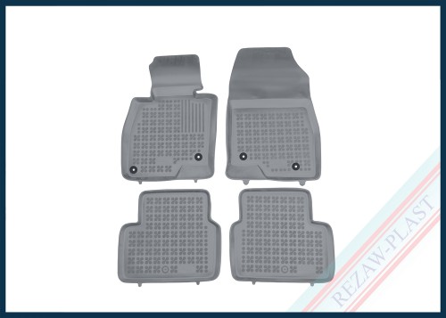 Floor mats grey fit to: Mazda 6 III 2012 - 2023