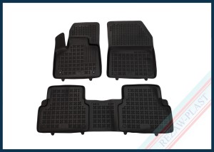 Dywaniki podłogowe czarne pasują do: Citroen C5 AIRCROSS 2017 -